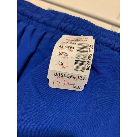 JACOBSON'S SIZE LARGE ROYAL BLUE SWIM TRUNKS NWT - Picture 3 of 4
